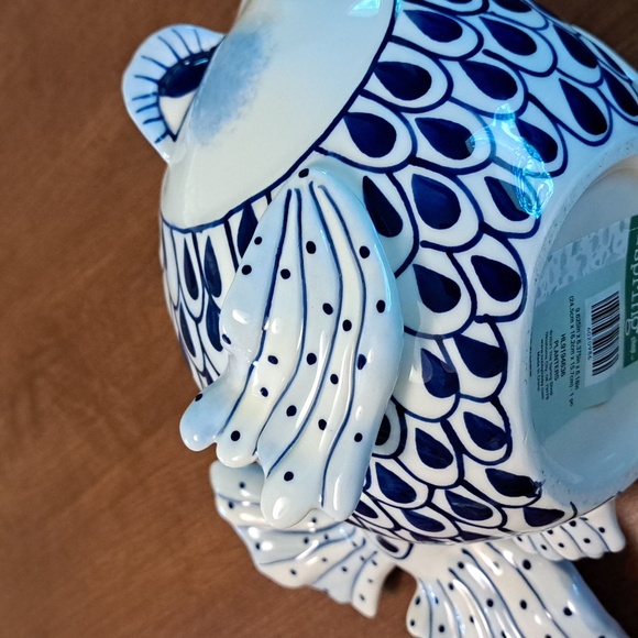 FLASH SALE Fish ceramic planter - Picture 6 of 7